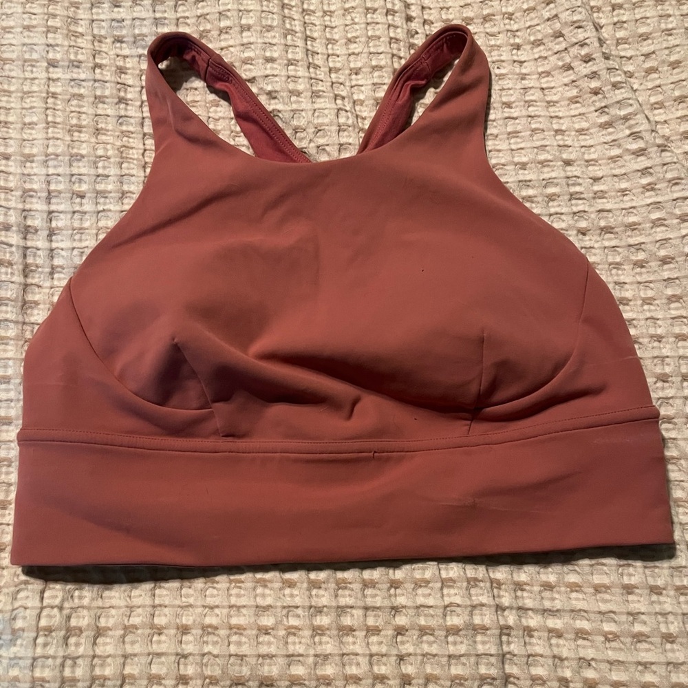 Lululemon wunder bra size 10 color dusty rose